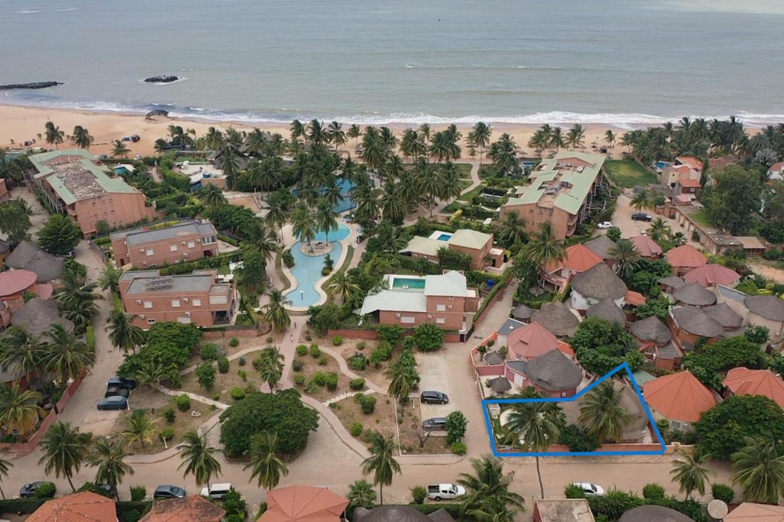 Villa Bord De Mer Avec Piscine Sali Tapé Eksteriør bilde